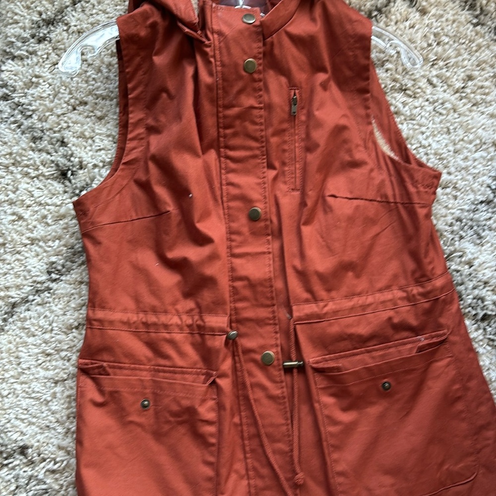 Burnt Orange Vest